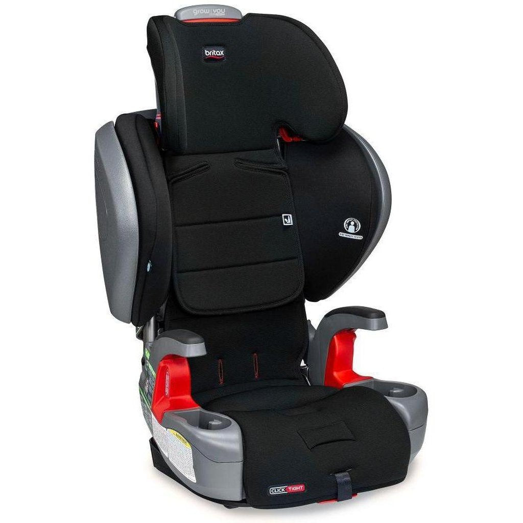 Britax Grow With You ClickTight Plus Harness-2-Booster Car Seat - Jet SafeWash
