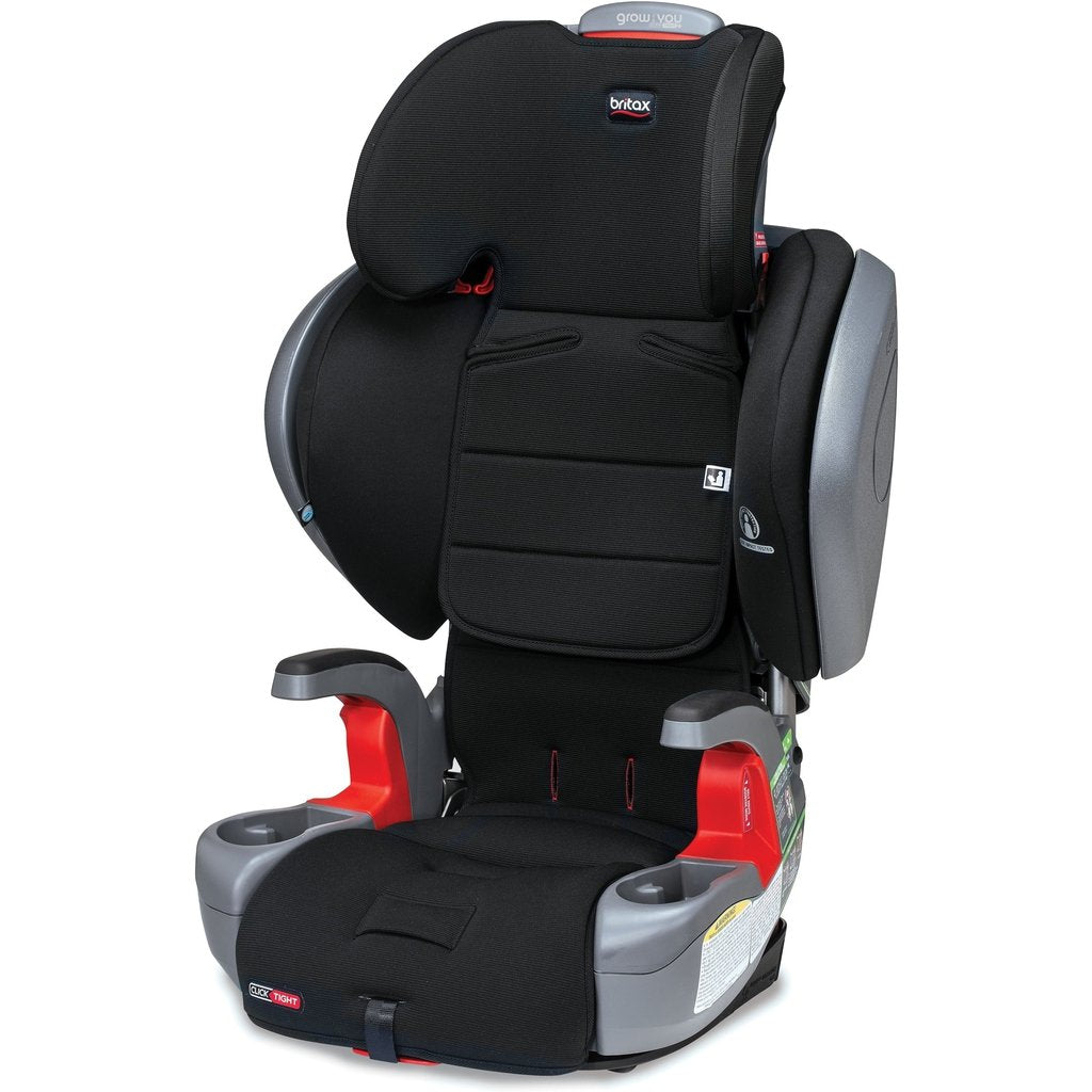 Britax Grow With You ClickTight Plus Harness-2-Booster Car Seat - Jet SafeWash