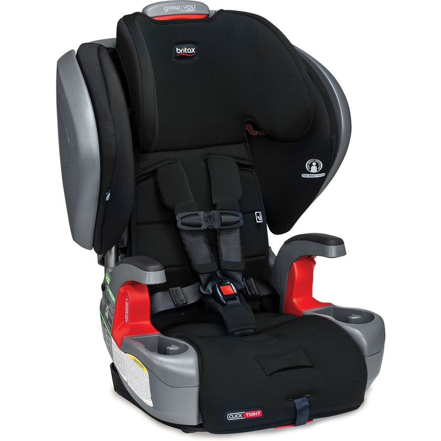 Britax Grow With You ClickTight Plus Harness-2-Booster Car Seat - Jet SafeWash