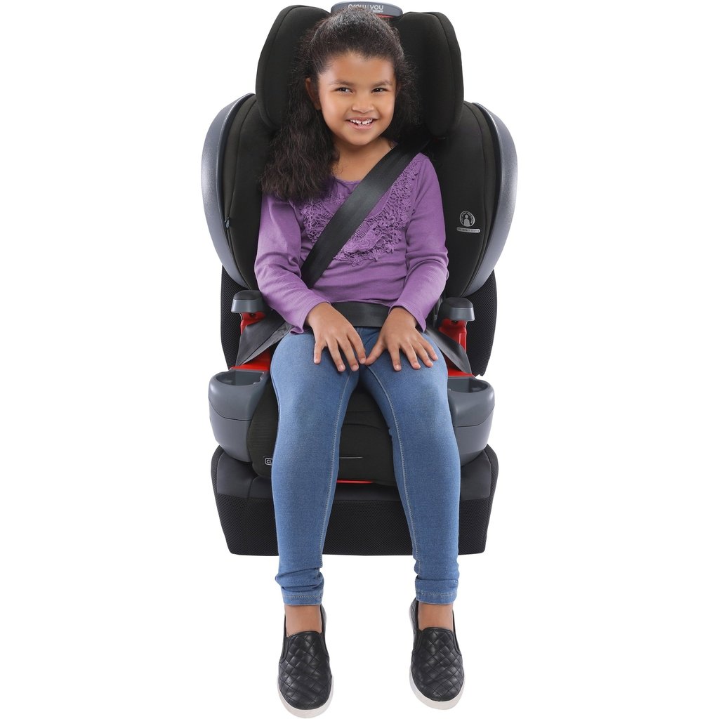 Britax Grow With You ClickTight Plus Harness-2-Booster Car Seat - Jet SafeWash