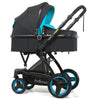 Luxury PU Baby Stroller Toddler Stroller