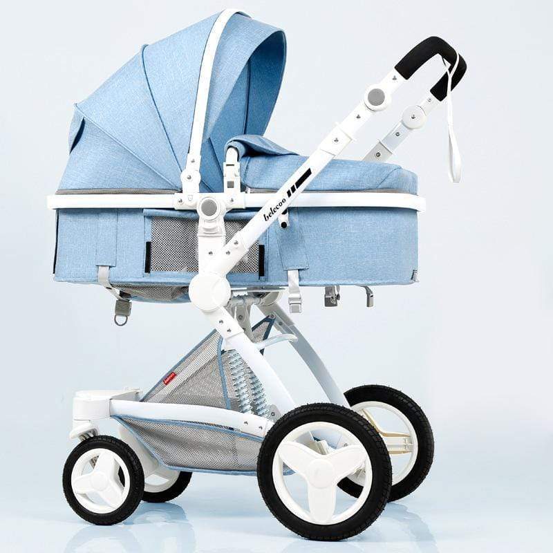 Luxury PU Baby Stroller Toddler Stroller