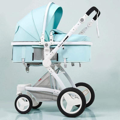 Luxury PU Baby Stroller Toddler Stroller