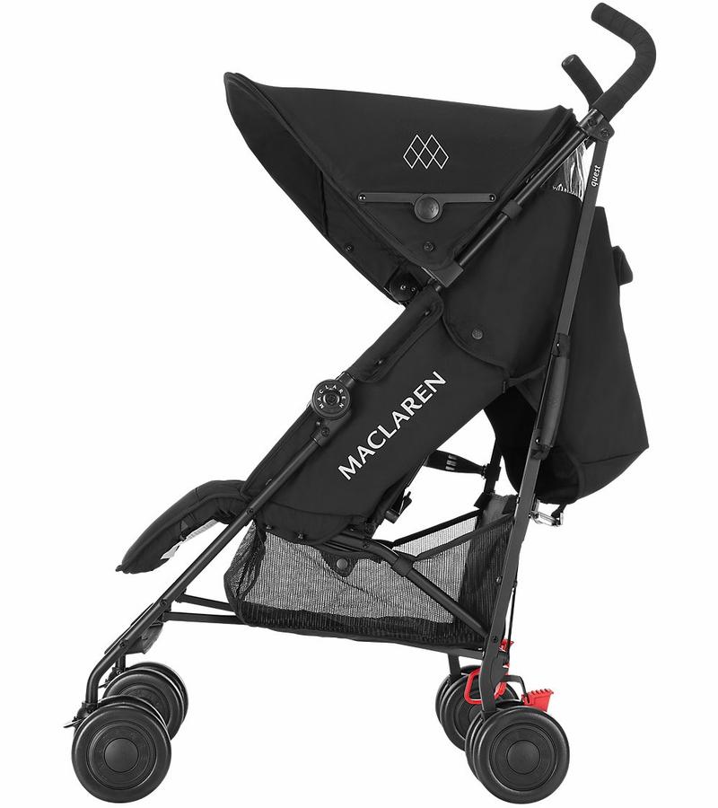 MACLAREN Quest Lightweight Stroller - Black/Black