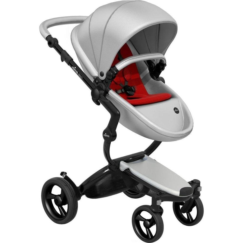 Mima Xari Stroller - Black on Black Frame