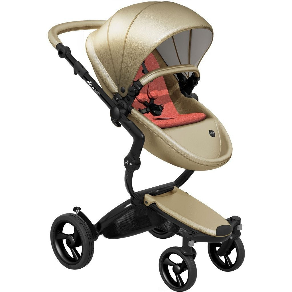 Mima Xari Stroller - Black on Black Frame