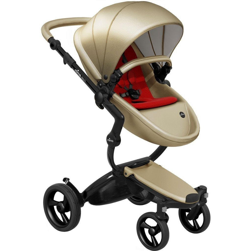 Mima Xari Stroller - Black on Black Frame