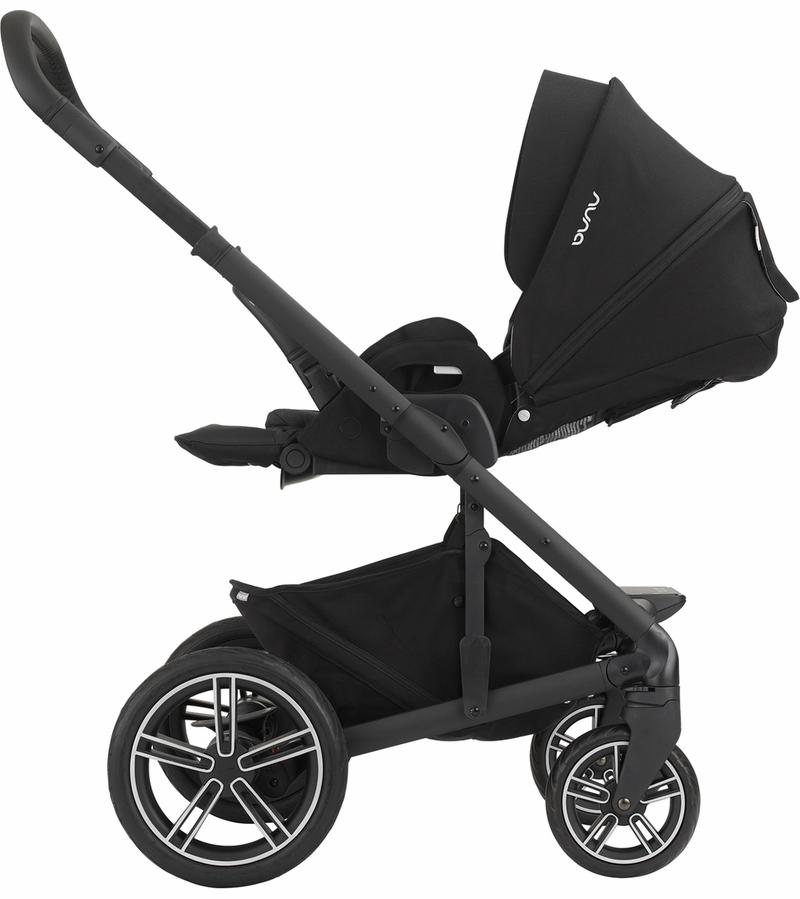 NUNA MIXX 2 Stroller + MIXX Series Bassinet - Caviar