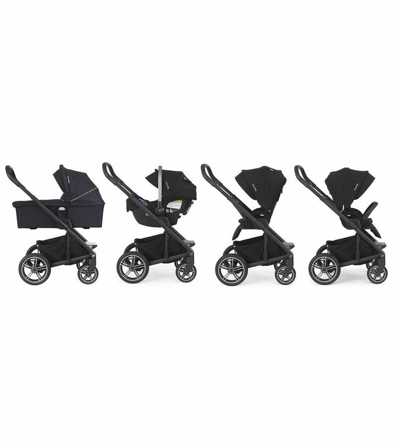 NUNA MIXX 2 Stroller Plus Adapter and Rain Cover - Save $150 on Caviar Color