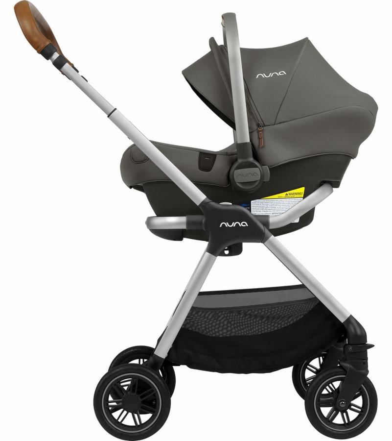 NUNA Triv Baby Stroller With Rain Cover and Adapter