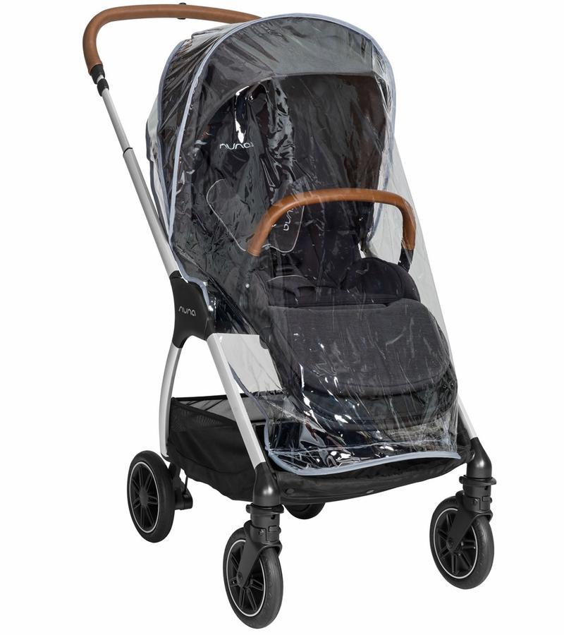 NUNA Triv Baby Stroller With Rain Cover and Adapter