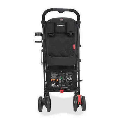MACLAREN Techno Arc Style Set Stroller With Cup Holder - Black
