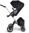 Stokke Xplory Silver Chassis and Stroller Seat