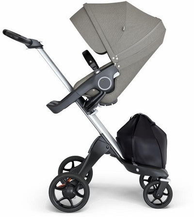 Stokke Xplory Silver Chassis and Stroller Seat