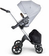 Stokke Xplory Silver Chassis and Stroller Seat