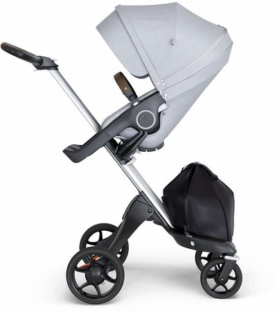 Stokke Xplory Silver Chassis and Stroller Seat