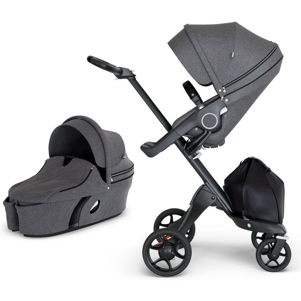Stokke Xplory V6 Stroller and Carry Cot Bundle