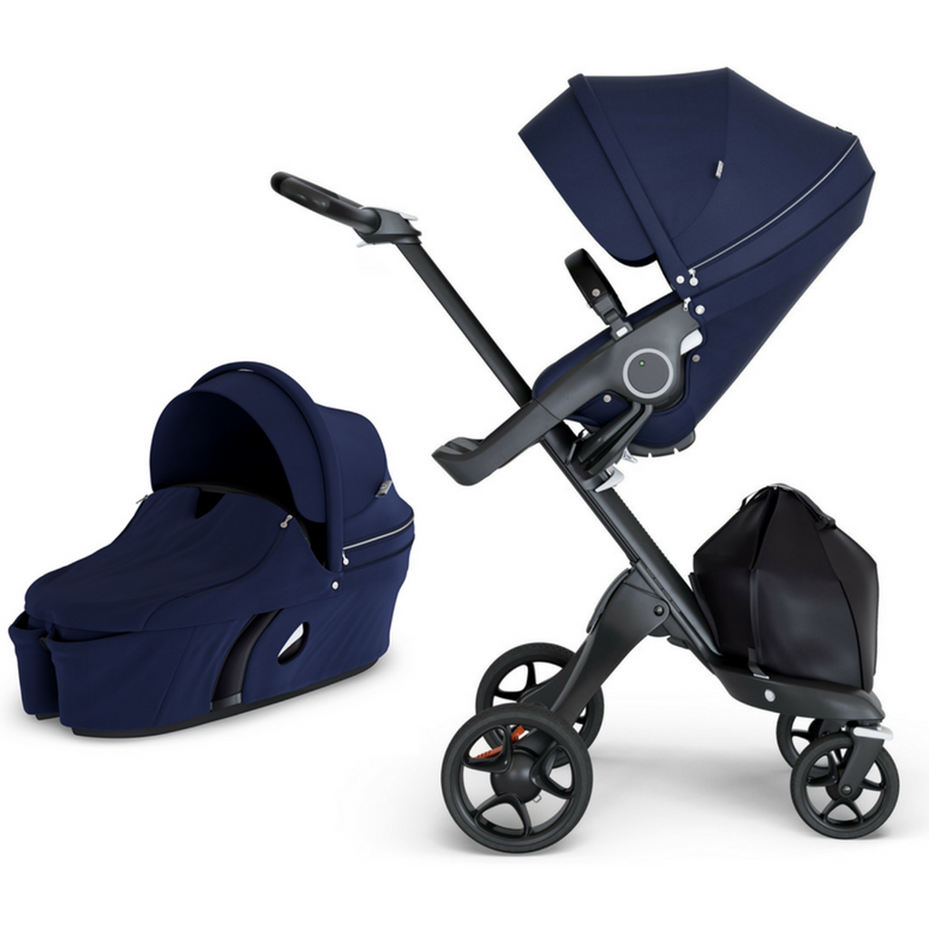 Stokke Xplory V6 Stroller and Carry Cot Bundle