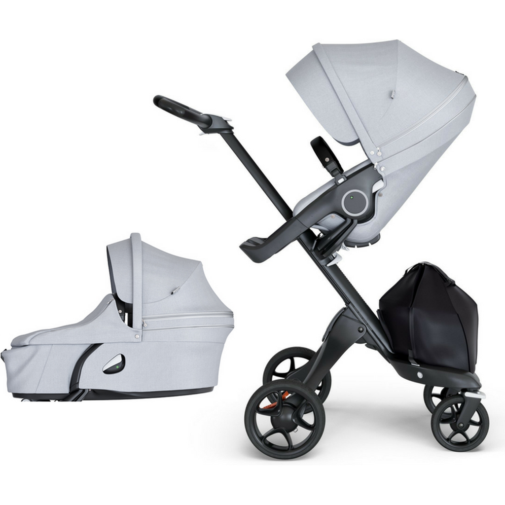 Stokke Xplory V6 Stroller and Carry Cot Bundle