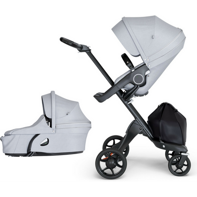 Stokke Xplory V6 Stroller and Carry Cot Bundle