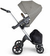 Stokke Xplory Silver Chassis and Stroller Seat