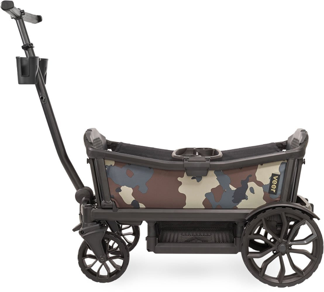 Veer Cruiser Next Generation Premium Stroller Wagon Hybrid + Free Sun Canopy